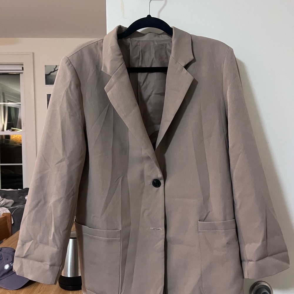 Classic Beige Women's Blazer